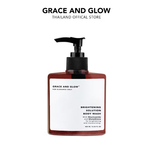 ￼Grace and Glow Brightening Solution Body Wash ครีมอาบน้ำสูตรผิวกระจ่างใส 400ml